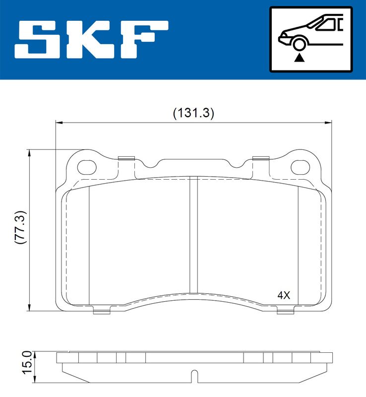 BRAKE PADS KIT|24-05