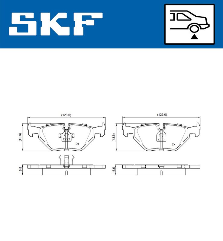 BRAKE PADS KIT|24-05