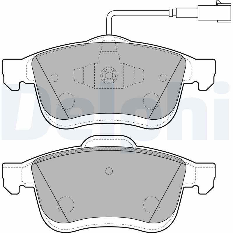 Brake Pad Set, disc brake   Vorderachse|WVA:24727, 24727 2|2-5 munkanapos szállítás 13:30-ig rendelve 2024.12