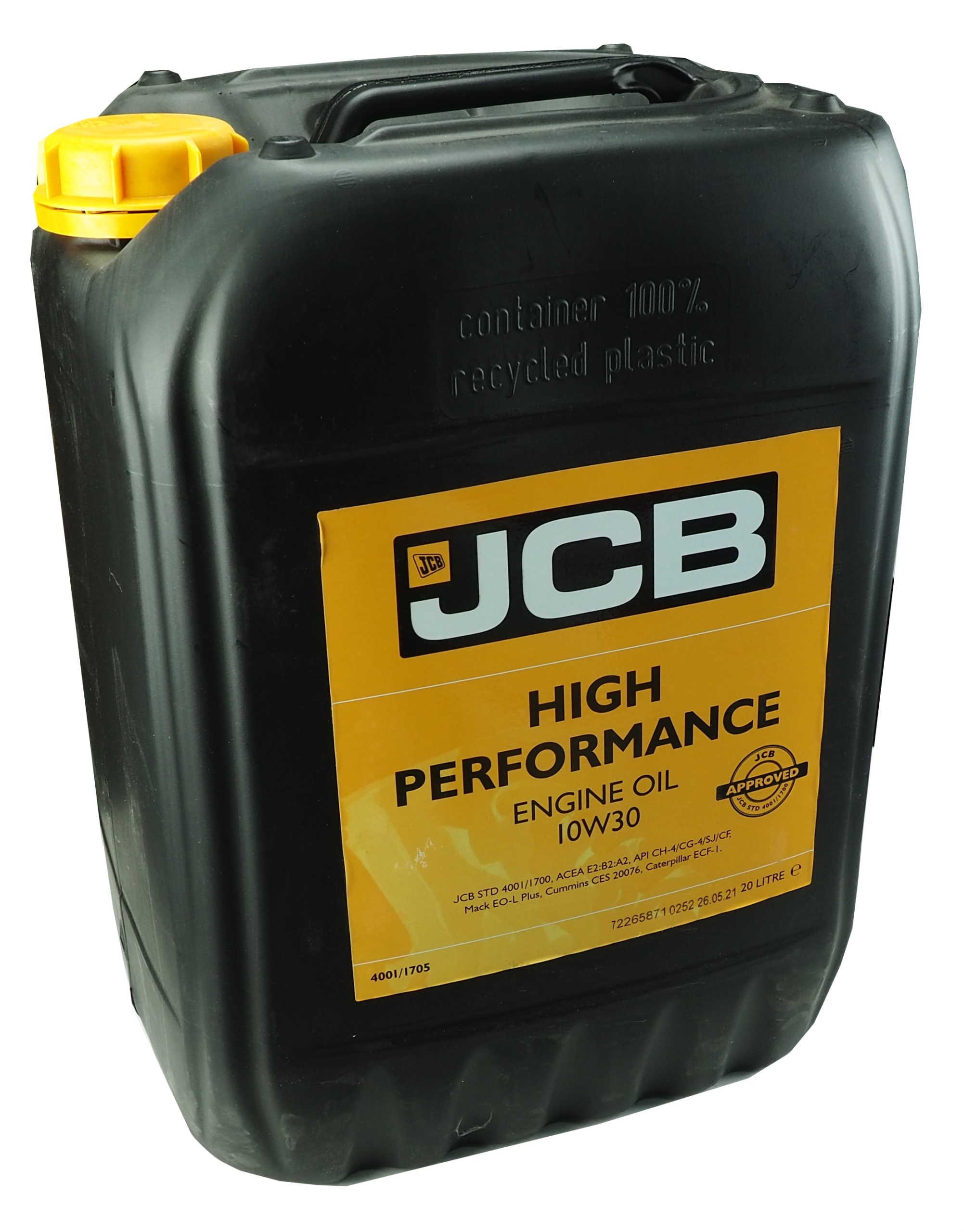 JCB motorolaj HP 10W30 20L|2-6 m.napos szállítás [23-12]